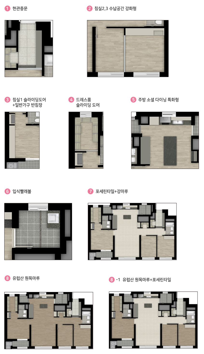 힐스테이트 대명 센트럴 2차 84㎡C 옵션 정보