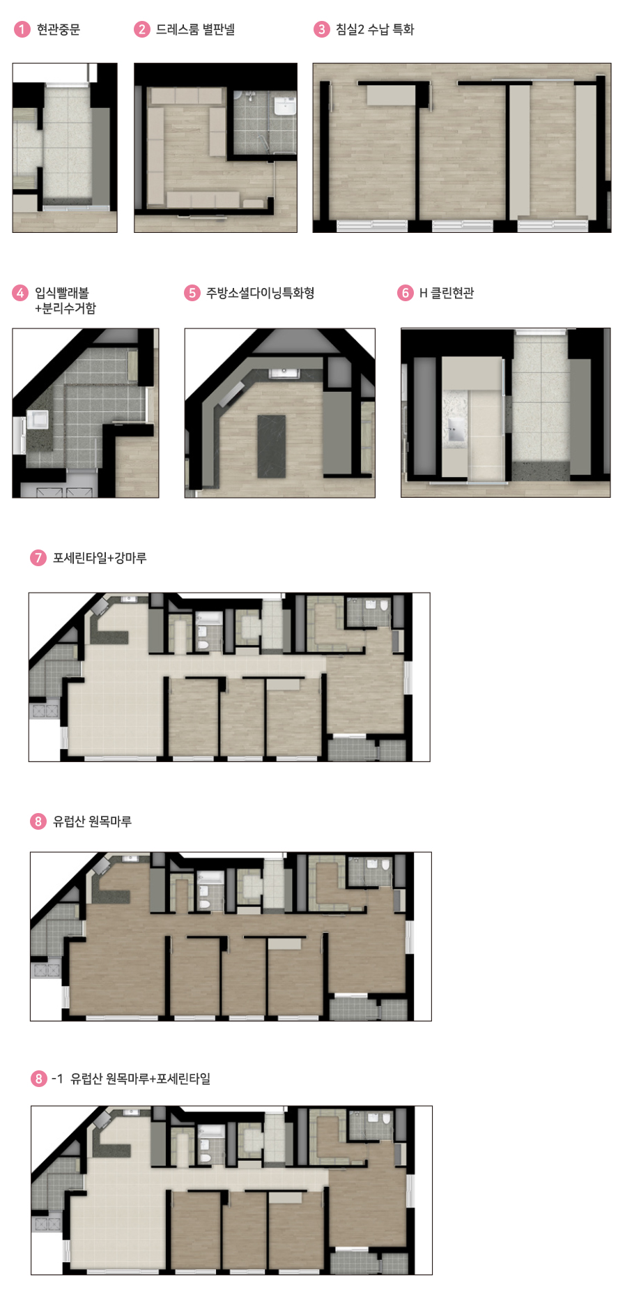 힐스테이트 대명 센트럴 2차 119㎡B 옵션 정보