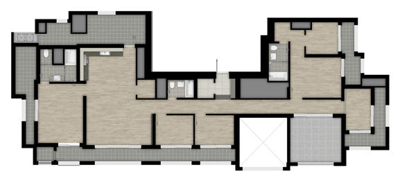 힐스테이트 대명 센트럴 2차 174㎡A 기본형 평면도